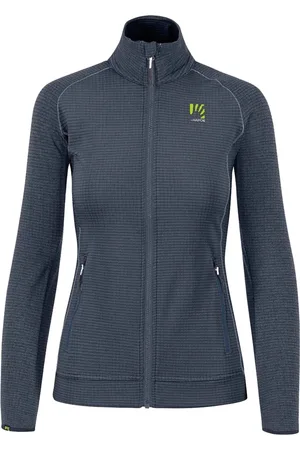 Karpos Femme, Sport, Bleu, Taille: 40 FR Ombre Veste à Fermeture Éclair