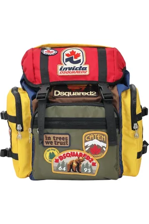 Dsquared2 Unisex, Sacs, Multicolore, Taille: ONE Size Sac à Dos Coloré Collaboration Style Unisexe