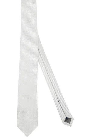 Errico Formicola Homme, Accessoires, Blanc, Taille: ONE Size Élégante Cravate en Soie