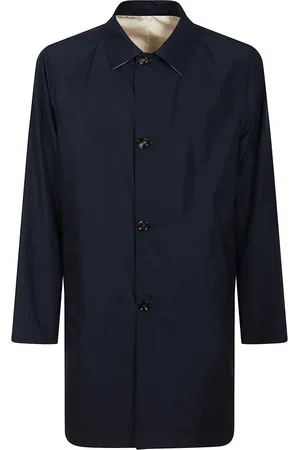 Kired Homme, Manteaux, Bleu, Taille: L Manteau réversible pour un style polyvalent