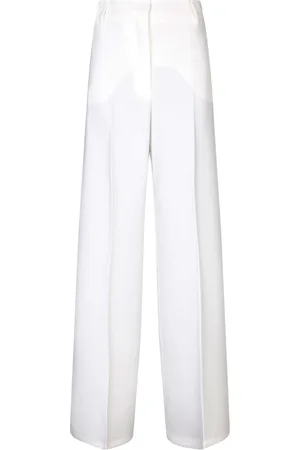 BLANCA Femme, Pantalons, Blanc, Taille: 36 FR Pantalon blanc sur mesure pour femmes