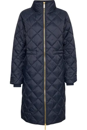 Part Two Femme, Manteaux, Bleu, Taille: 40 FR Parka Matelassée