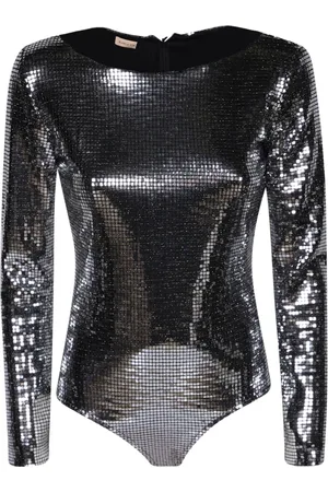 BLANCA Femme, Tops, Gris, Taille: 36 FR Pull Métallique Aw23