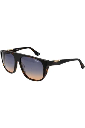 BMW Homme, Accessoires, Brun, Taille: ONE Size Lunettes de Soleil Aviateur avec Dégradé en Marron