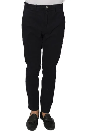 Siviglia Homme, Pantalons, Bleu, Taille: W31 Pantalon en polyester avec poche américaine