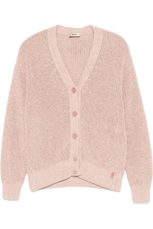 HERNO Femme, Pulls, Rose, Taille: 36 FR Cardigan Tricot Élégant