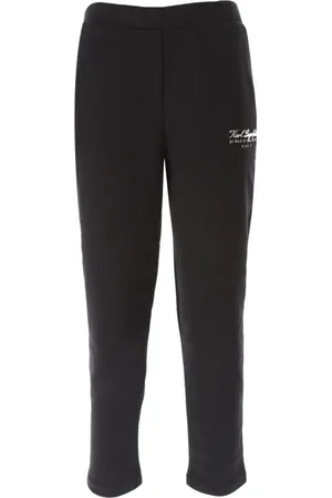 Karl Lagerfeld Femme, Pantalons, Noir, Taille: 40 FR Pantalons de survêtement de signature