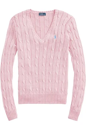 Ralph Lauren Femme, Pulls, Rose, Taille: 42 FR Élégant Vesta pour un look tendance