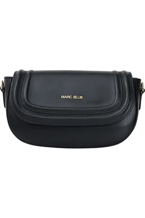 MARC ELLIS Femme, Sacs, Noir, Taille: ONE Size Sac à bandoulière noir Kansas Printemps Été