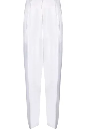 BLANCA Femme, Pantalons, Blanc, Taille: 36 FR Pantalon Blanc Élégant Tenue Formelle