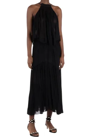 Isabel Marant Femme, Robes, Noir, Taille: 36 FR Haut en Viscose Noir