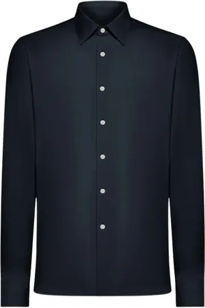 RRD Homme, Chemises, Bleu, Taille: M Chemise en tissu technique Oxford