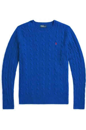 Ralph Lauren Femme, Pulls, Bleu, Taille: 42 FR Veste élégante pour un look tendance