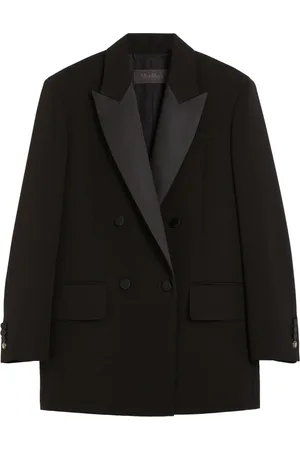 Max Mara Femme, Vestes, Noir, Taille: 36 FR Sac à main en cuir noir Gabarra