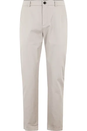 DEPARTMENT FIVE Homme, Pantalons, Brun, Taille: W33 Pantalon Chino Slim Beige Coton