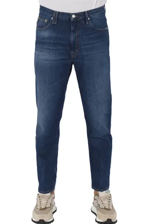 Cycle Homme, Jeans, Bleu, Taille: W35 Lucky carrot jeans cheville en ton sombre