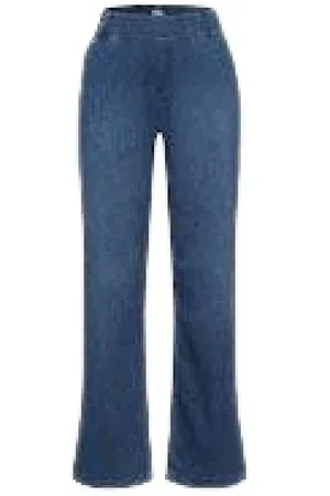 Brax Femme, Jeans, Bleu, Taille: 46 FR Pantalon Bleu Régulier Usagé Style Maine
