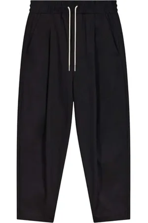 Drôle de Monsieur Homme, Pantalons, Noir, Taille: M pantalone recadré