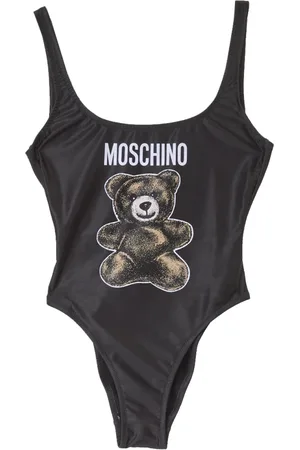 Moschino Femme, Maillots de bain, Noir, Taille: 38 FR Maillot Intégral Ours Adrian