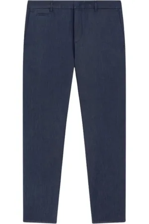 Dondup Homme, Pantalons, Bleu, Taille: W31 Pantalon en denim carotte à taille fixe