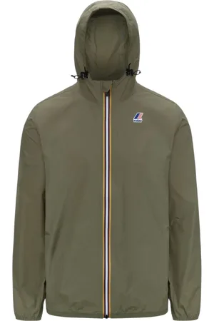 K-Way Homme, Vestes, Vert, Taille: M Veste Légère Unisexe à Capuche Verte