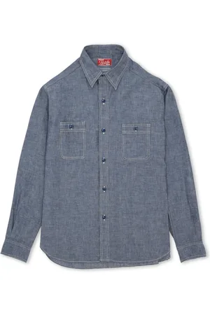 FORTELA Homme, Chemises, Bleu, Taille: XL Chemise de Travail