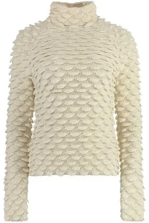 Bottega Veneta Femme, Pulls, , Taille: 38 FR Sweat en Laine au Style Moderne