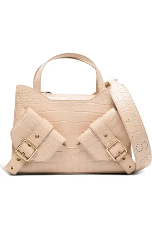 BIASIA Femme, Sacs, Brun, Taille: ONE Size Sac Beige/Or - Style Borsa