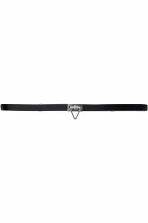 Bottega Veneta Femme, Accessoires, Noir, Taille: 80 CM Ceinture de Mode Noire et Argent