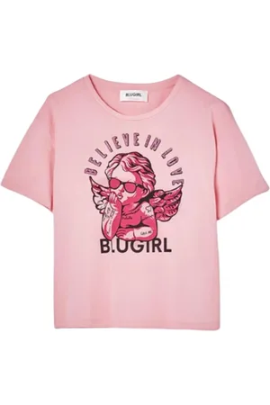 Blugirl Femme, Tops, Rose, Taille: 40 FR T-Shirt Décontracté