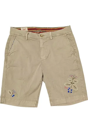 BOB der Bär Homme, Shorts, , Taille: XL Shorts slim fit brodés en noyer