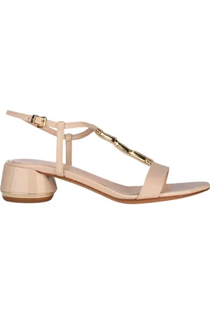 Albano Femme, Chaussures, , Taille: 37 EU Sandale en cuir avec accessoire en pierre