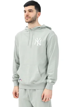 New Era Homme, Sweatshirts et sweats à capuche, Vert, Taille: M Yankees League Sweat à capuche Vert French Terry