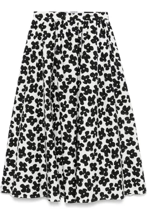 Msgm Femme, Jupes, Multicolore, Taille: 38 FR Jupe Noire en Coton