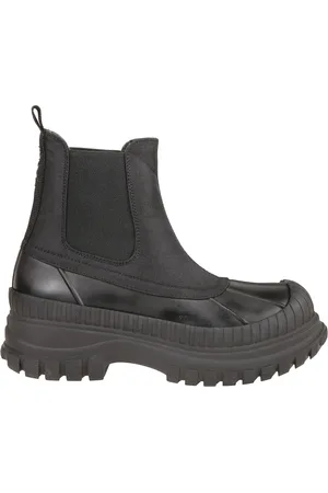 Ganni Femme, Chaussures, Noir, Taille: 40 EU Bottines Chelsea d`extérieur élégantes