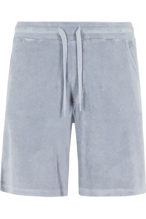 ALTEA Homme, Shorts, Gris, Taille: M Short Effet Éponge en Coton Bio Gris