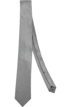 Errico Formicola Homme, Accessoires, Gris, Taille: ONE Size Élégante Cravate en Soie