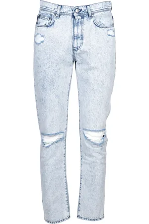 Msgm Homme, Jeans, Bleu, Taille: L Pantalons