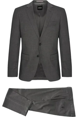 HUGO BOSS Homme, Costumes, Gris, Taille: M Élégant Costume Gris Collection Huge