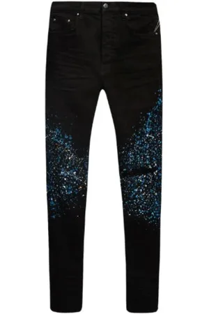 AMIRI Homme, Jeans, Noir, Taille: W31 Jean Peintre Cristal en Noir