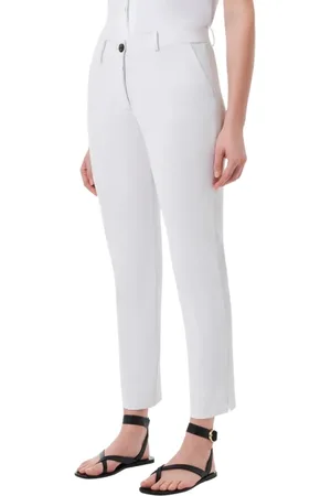 RRD Femme, Pantalons, Blanc, Taille: 38 FR Pantalon Chino Sovratinto