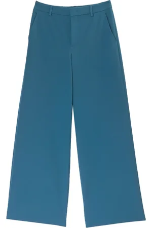 Moschino Femme, Pantalons, Vert, Taille: 36 FR Pantalon Large
