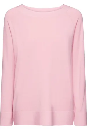 Elena Miro Femme, Pulls, Rose, Taille: 40 FR Haut à encolure bateau et manches raglan