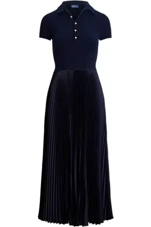 Ralph Lauren Femme, Robes, Bleu, Taille: 44 FR Robe Élégante pour Femmes