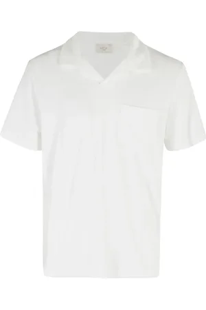 ALTEA Homme, Tops, Blanc, Taille: XL Polo Chemises