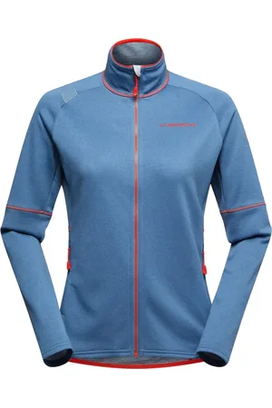 La Sportiva Femme, Sport, Bleu, Taille: 42 FR Veste Moonlight Cherry Tomato Elements