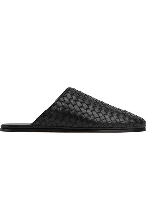 Bottega Veneta Homme, Chaussures, Noir, Taille: 42 1/2 EU Chausson Noir V2Ed2