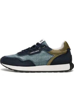 Candice Cooper Homme, Chaussures, Multicolore, Taille: 44 EU Baskets en suède et tissu Plume 2 Man.
