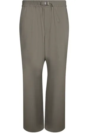 Ami Homme, Pantalons, Gris, Taille: L Pantalon Gris en Laine Coupe Élégante