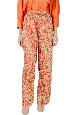Liu Jo Femme, Pantalons, , Taille: 36 FR Pantalon en Dentelle Florale